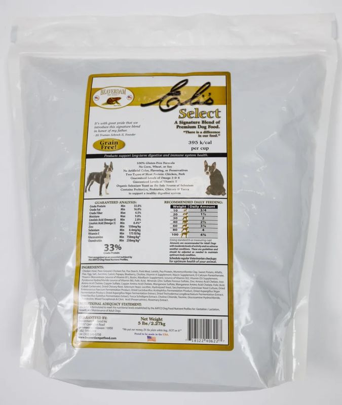 Gold - Eli's Select Grain Free 33/16 5 lb.