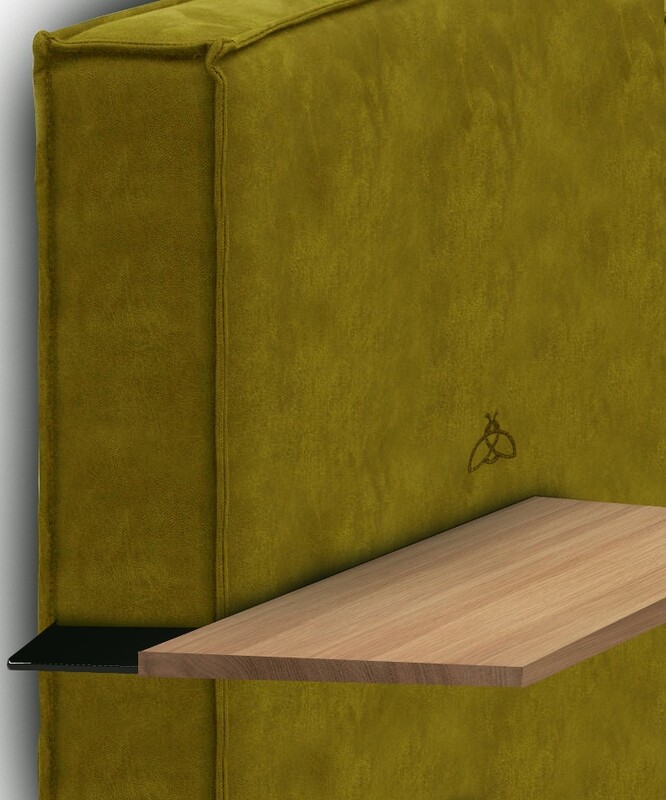 OAK22 Eichenachttisch zu Bett SOFT22