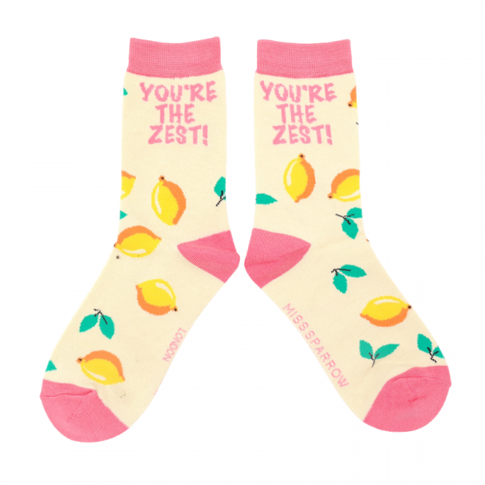 You’re The Zest Bamboo Socks