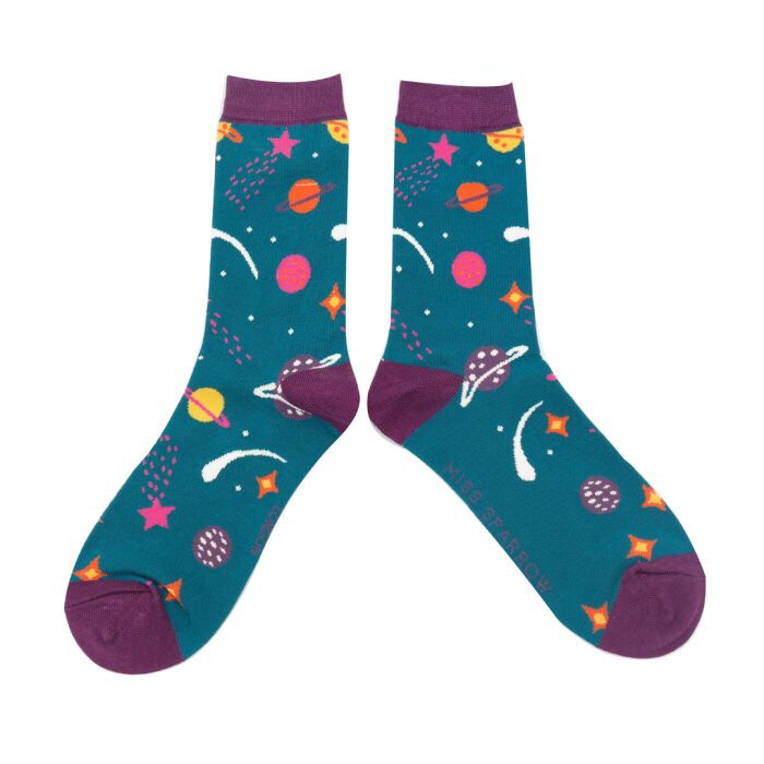 Space Bamboo Socks