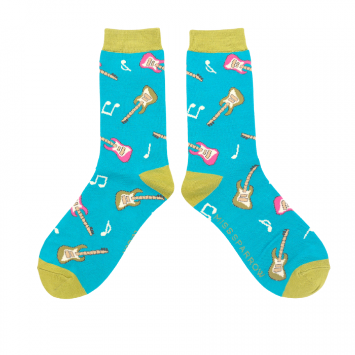 Guitar Bamboo Socks