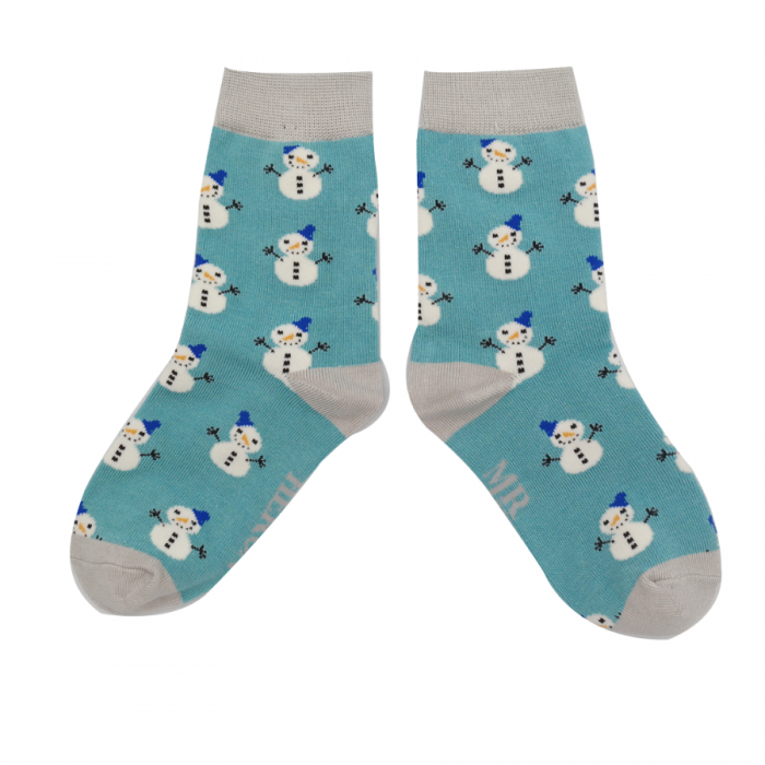 Boys Snowmen Socks - 7-9Y