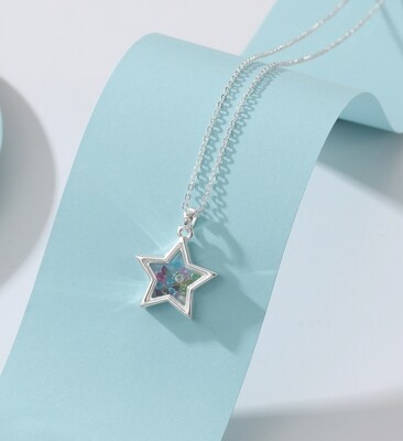 Rainbow Star Pendant