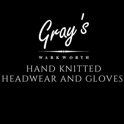 Hand Knitted Headwear And Gloves
