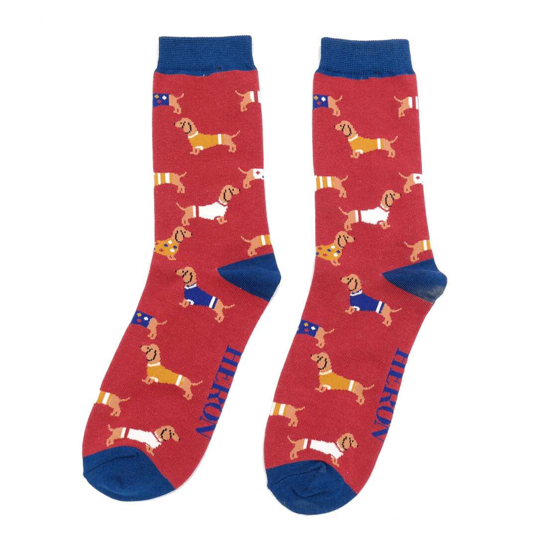 Pups In Coats Bamboo Socks