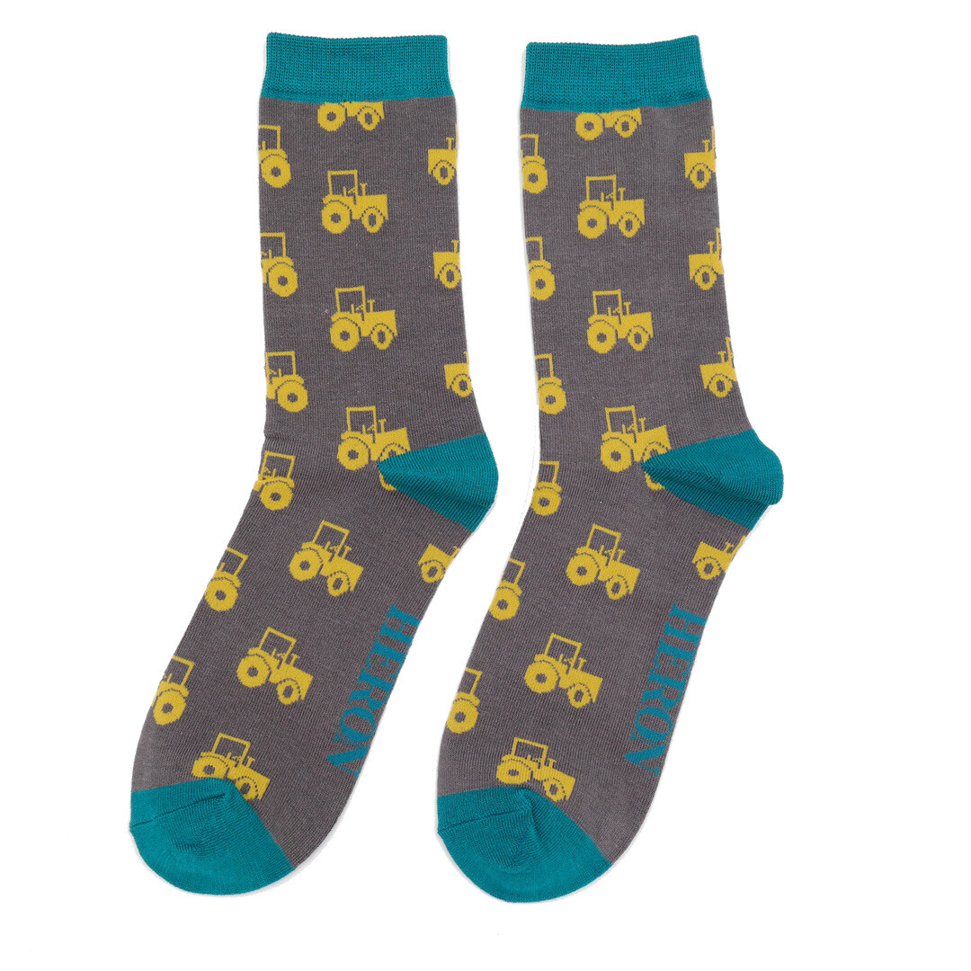 Tractors Bamboo Socks