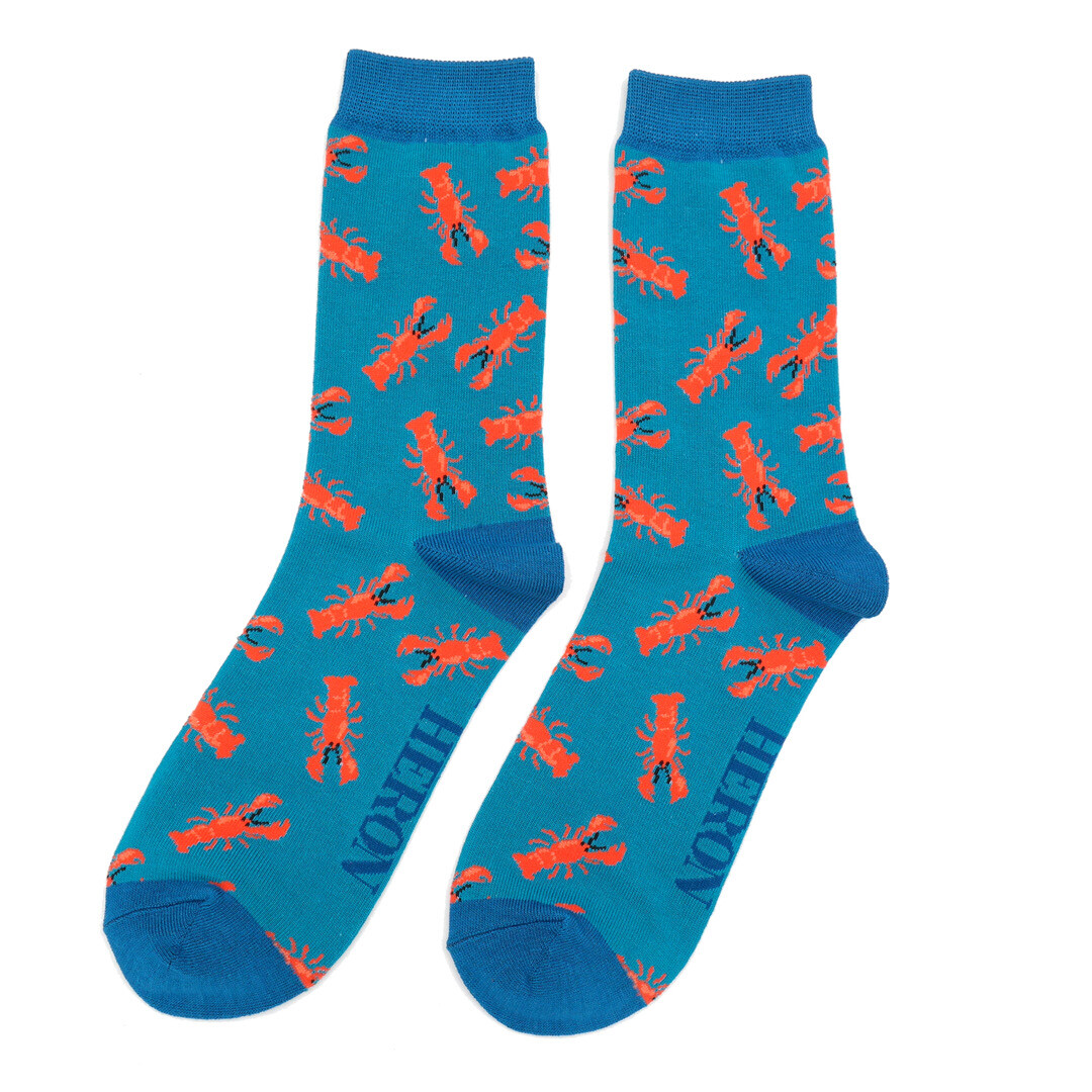 Lobster Bamboo Socks