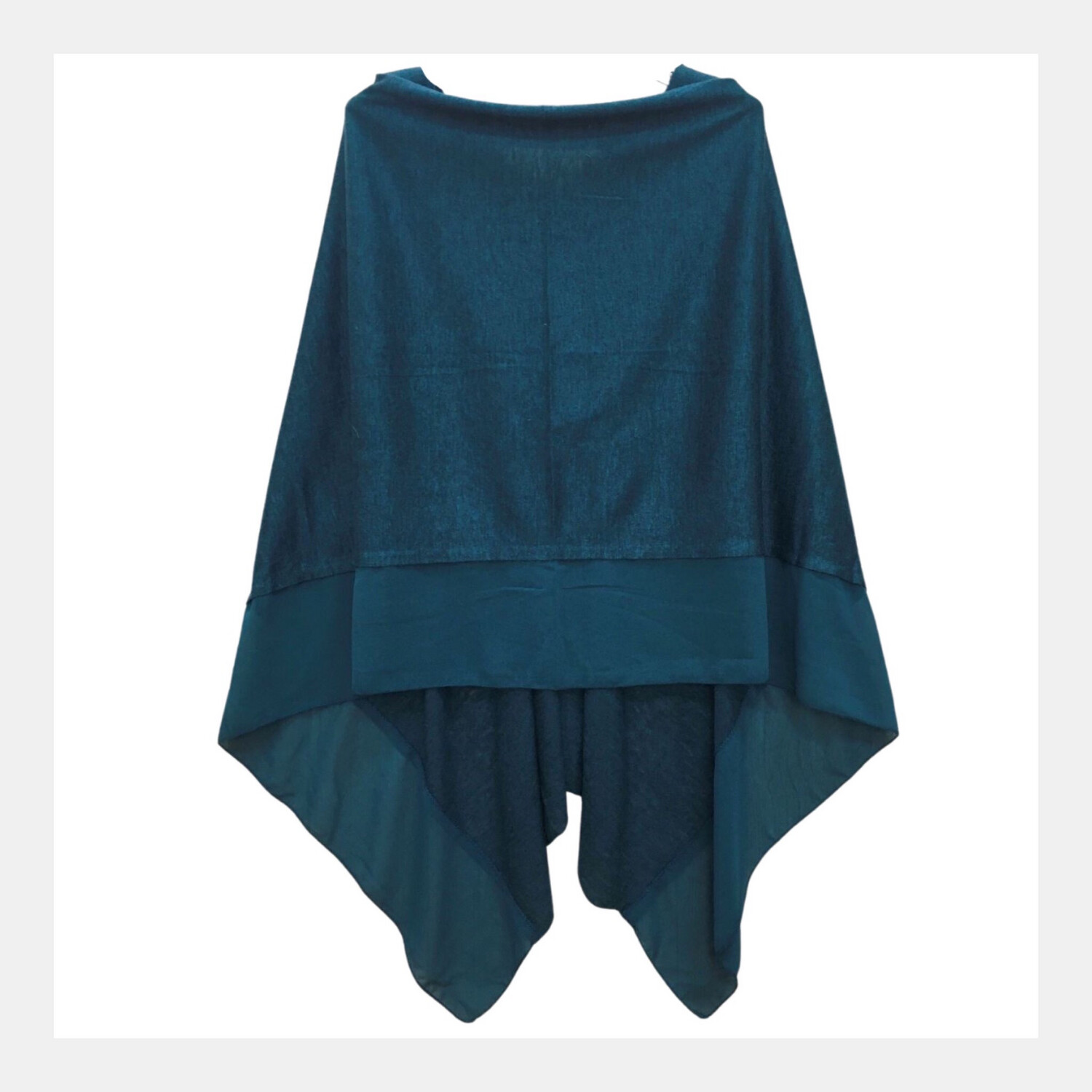 Teal Lightweight Poncho