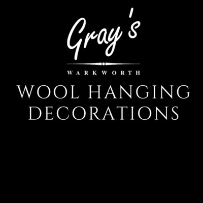 Wool Hanging Decorations