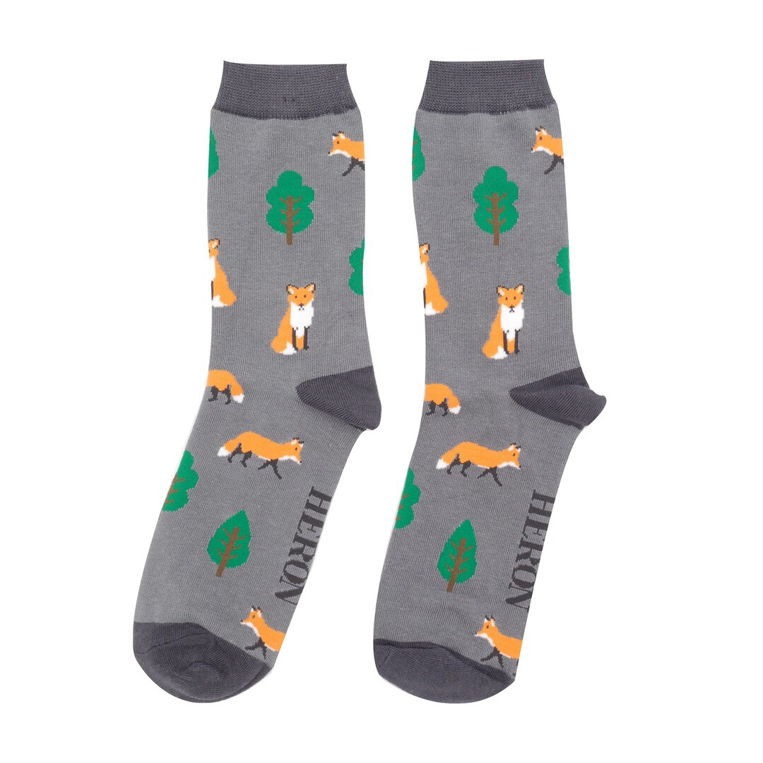 Fox In The Wood Socks