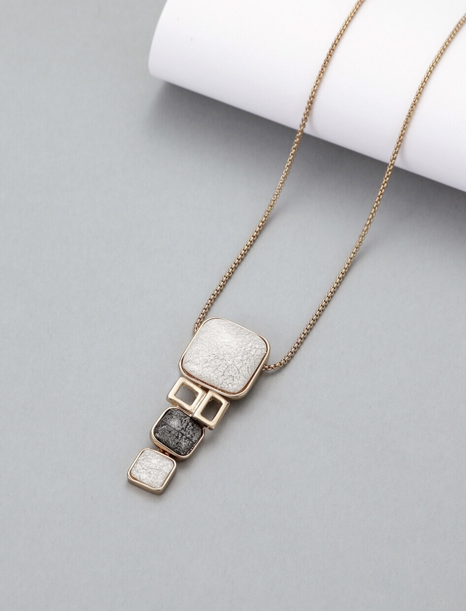 Gold Square Pendant