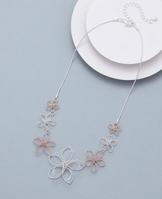 Daisy Necklace - Rose