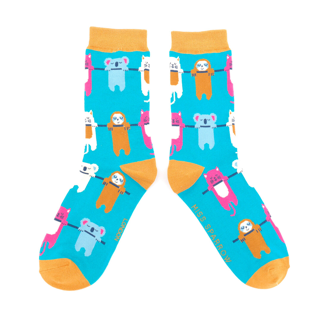 Hang In There Bamboo Socks