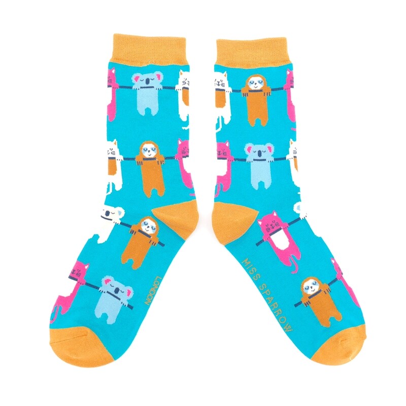 Hang In There Bamboo Socks