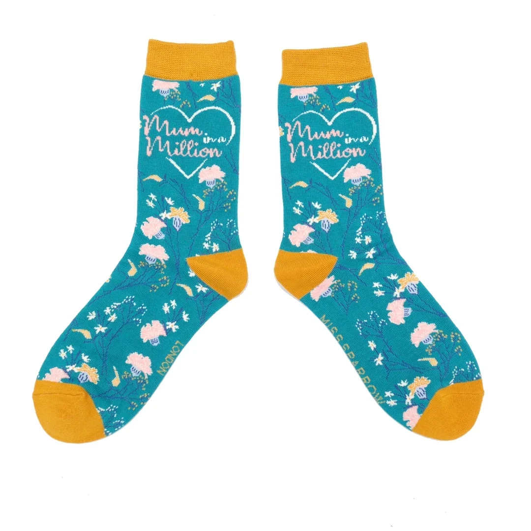 Mum In A Million Bamboo Socks