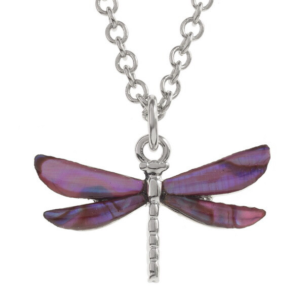 Dragonfly Paua Shell Necklace