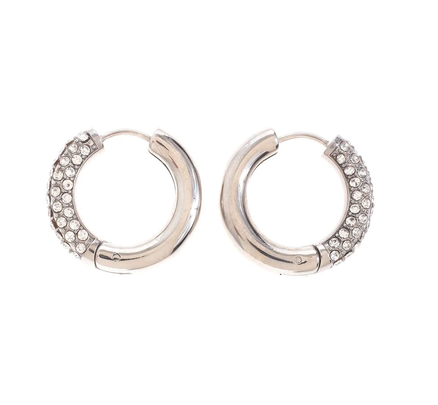 Diamanté Hoop Earrings