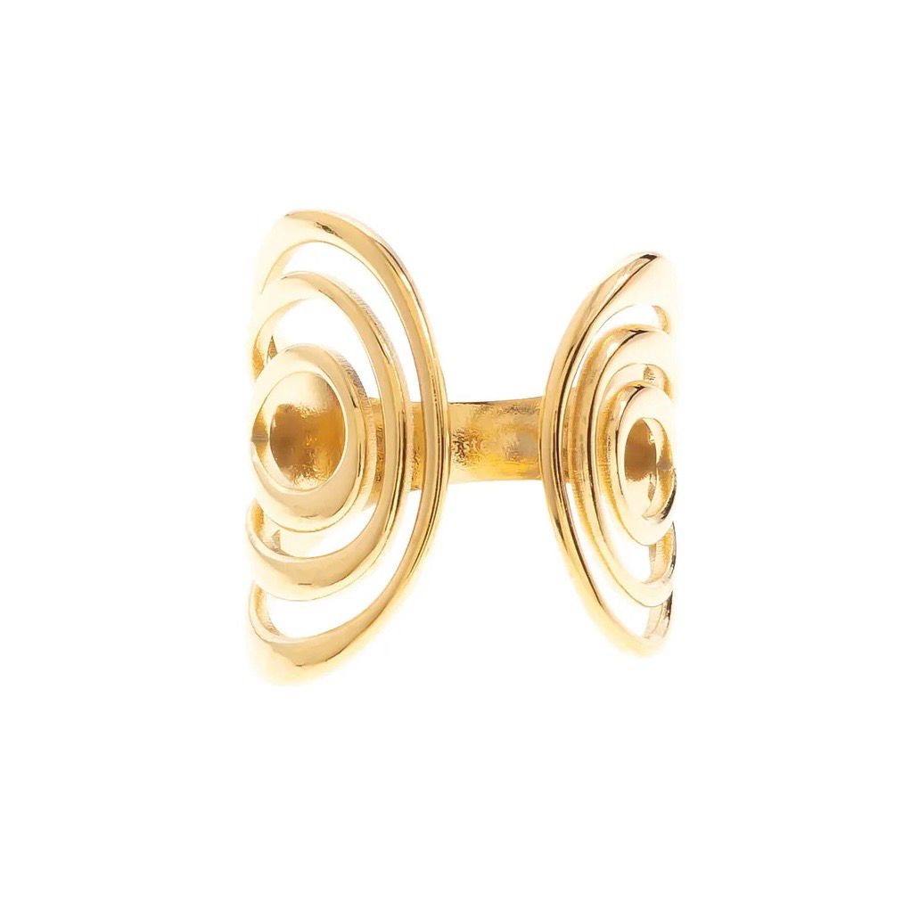 Contemporary Gold Ring