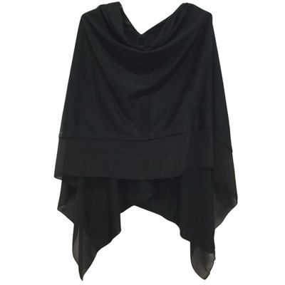 Black Lightweight Poncho