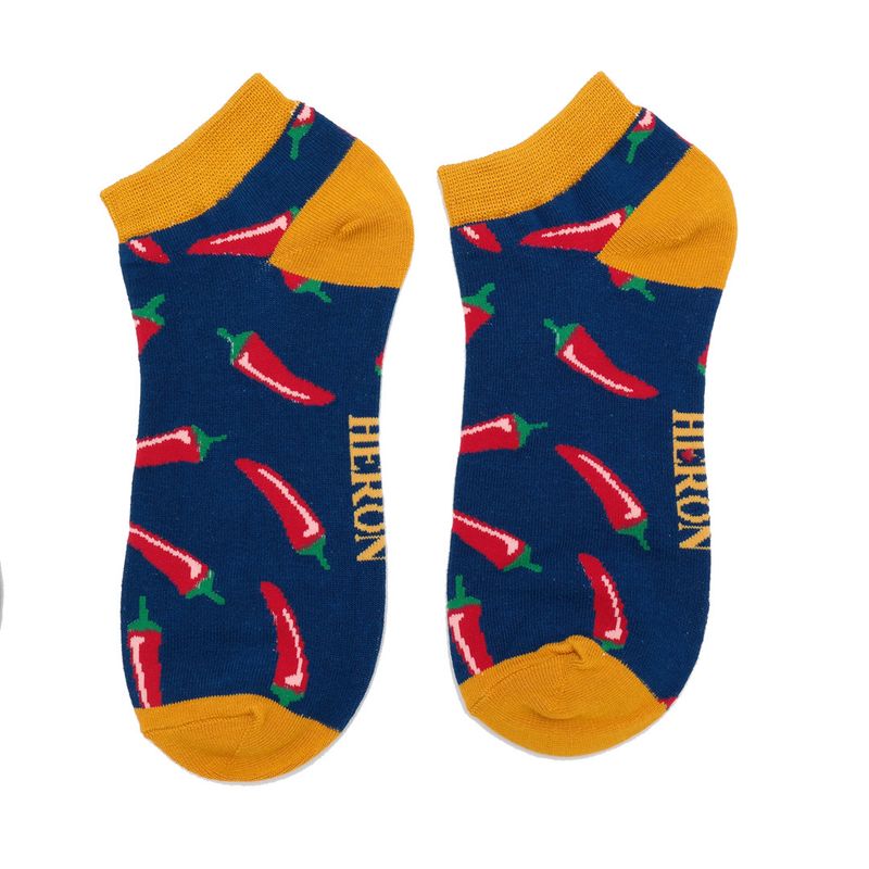 Chilli Bamboo Trainer Socks