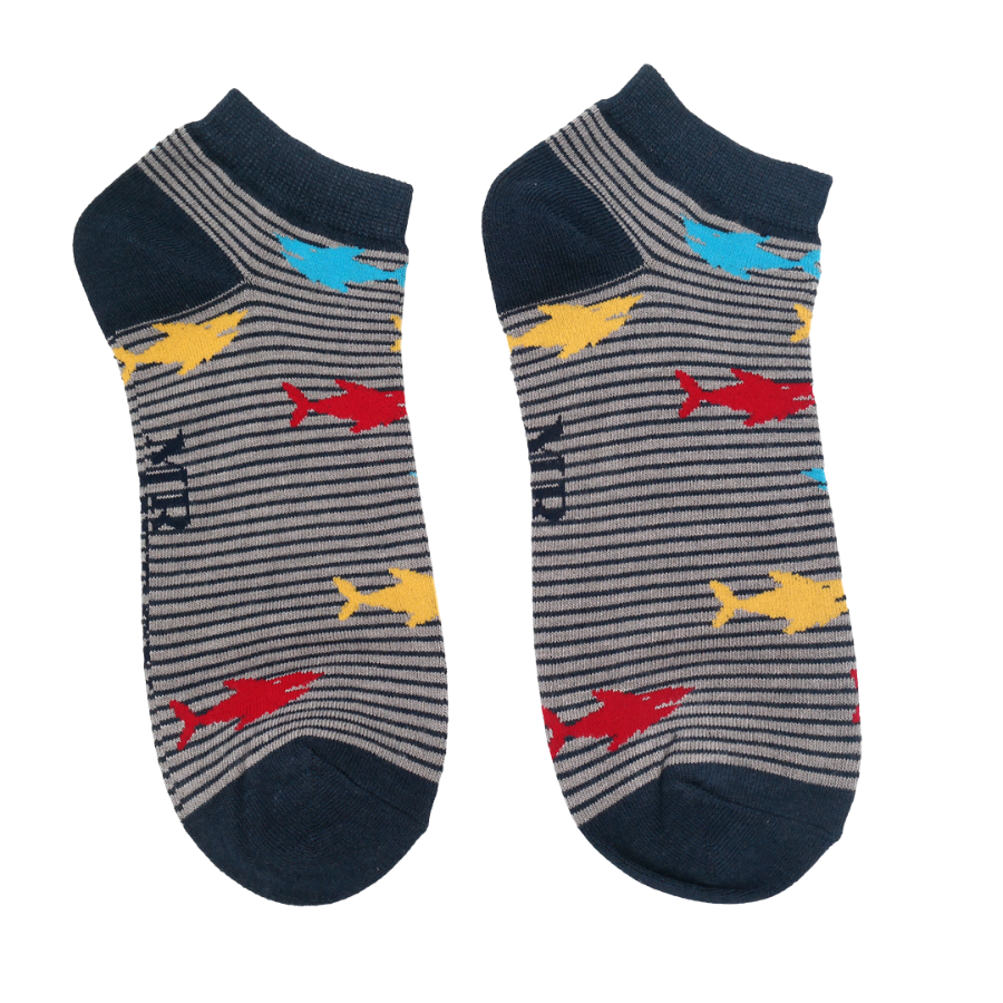 Shark Bamboo Trainer Socks