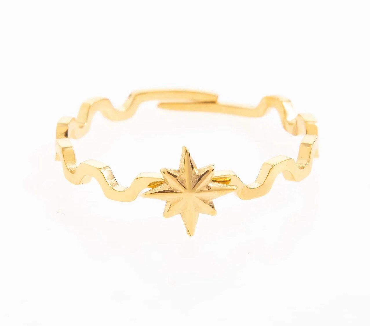 Adjustable Star Ring