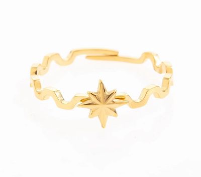 Adjustable Star Ring