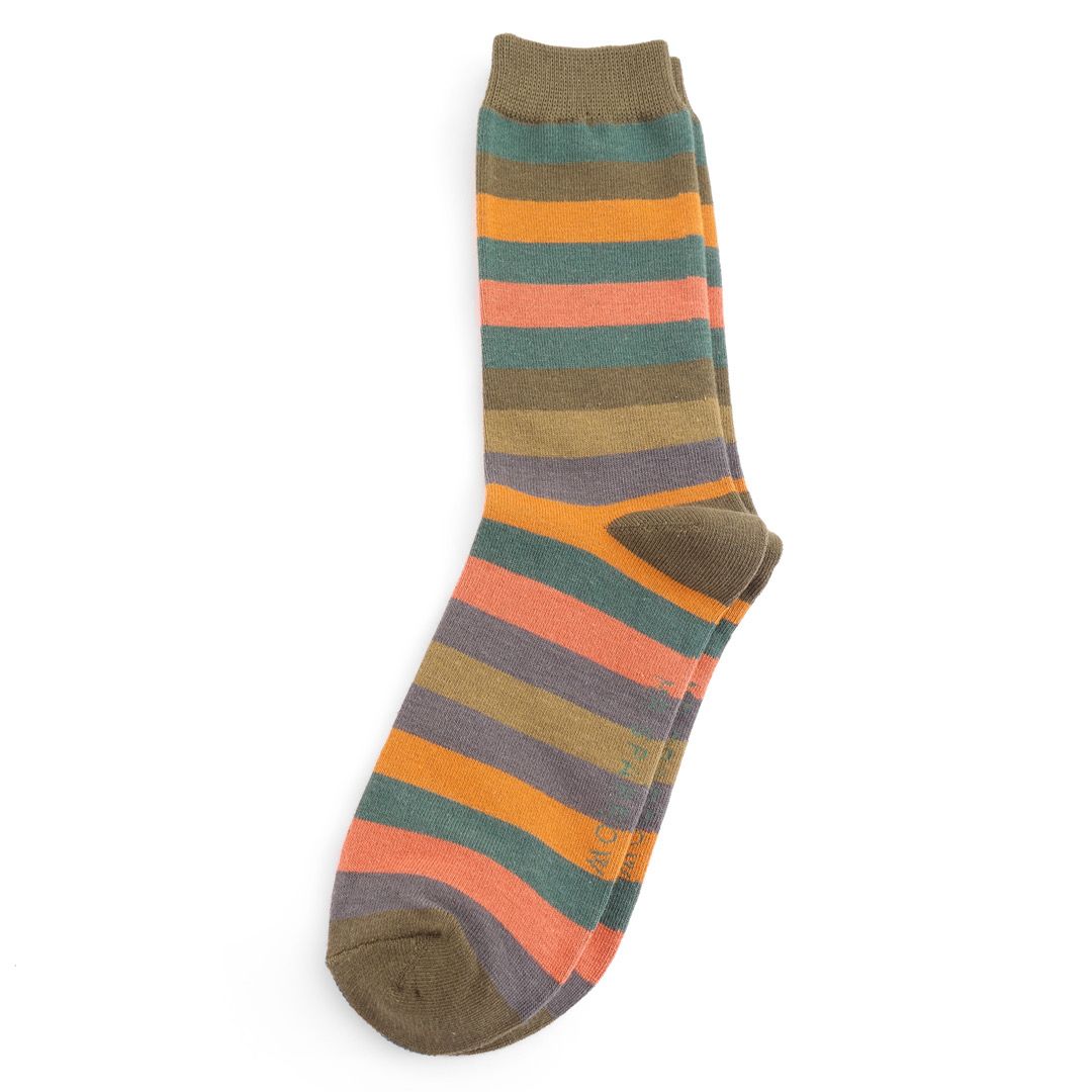 Autumn Stripe Bamboo Socks