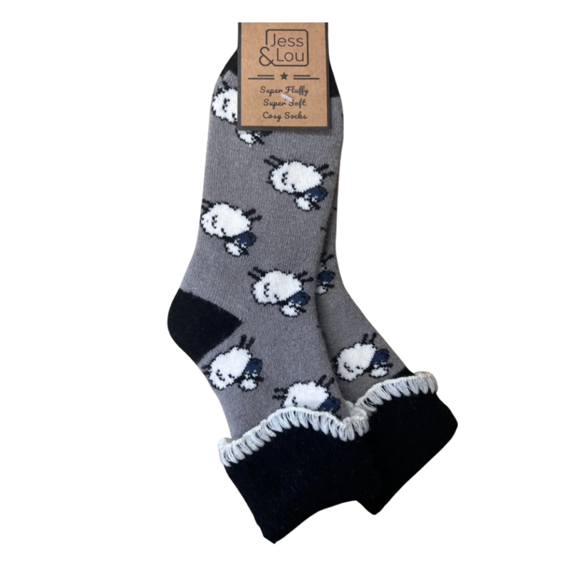 Grey Sheep Socks