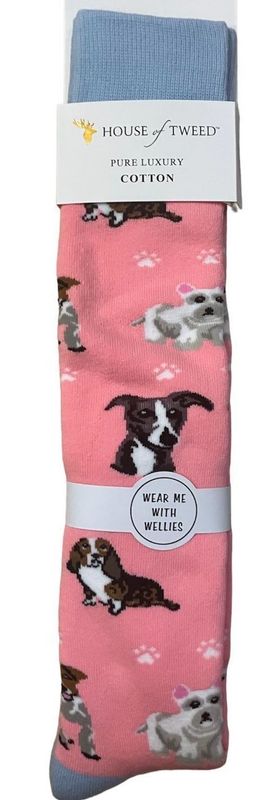 Dog Welly Socks