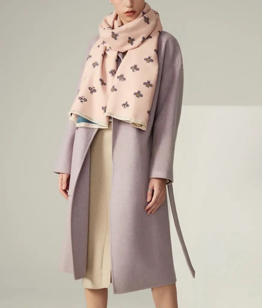 Luxury Bee Medium Weight Scarf