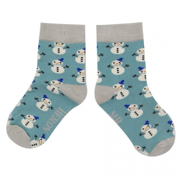 Boys Snowmen Socks - 4-6Y