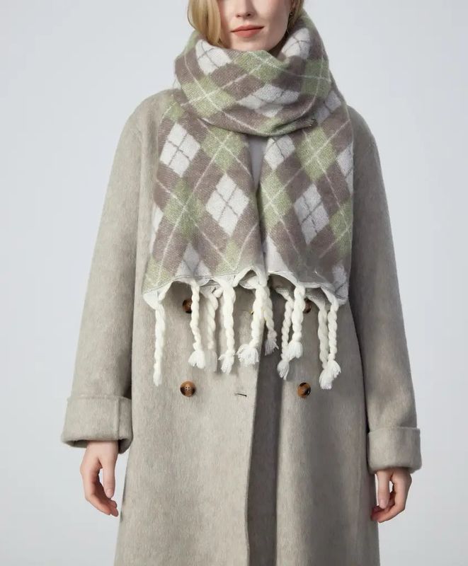 SPECIAL OFFER - Argyle Green Scarf