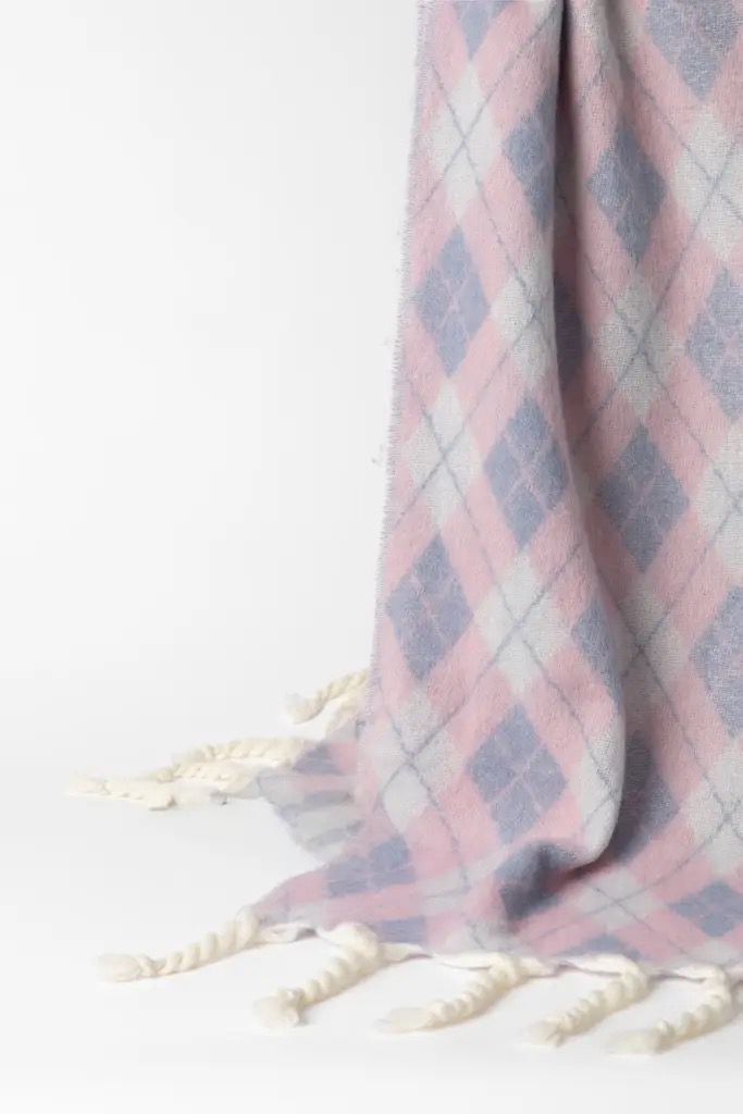 SPECIAL OFFER - Argyle Pink Scarf