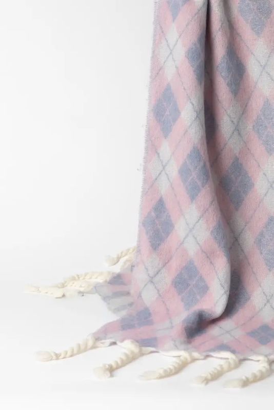 SPECIAL OFFER - Argyle Pink Scarf