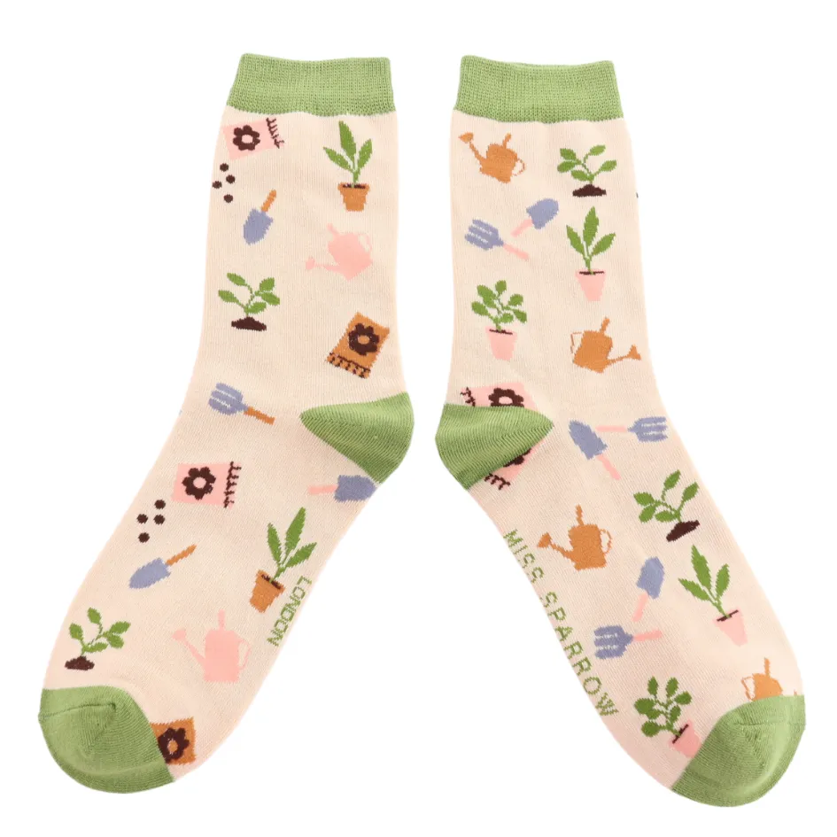 In The Allotment Bamboo Socks