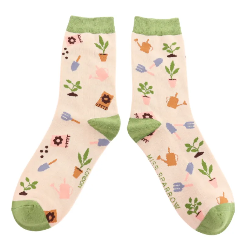 In The Allotment Bamboo Socks
