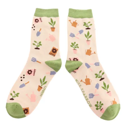 In The Allotment Bamboo Socks