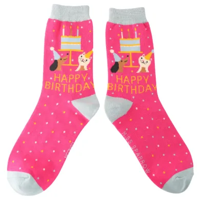 Birthday Pets Bamboo Socks