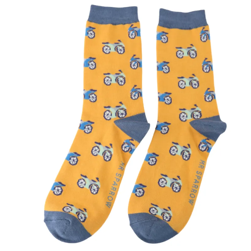 Motorbike Bamboo Socks
