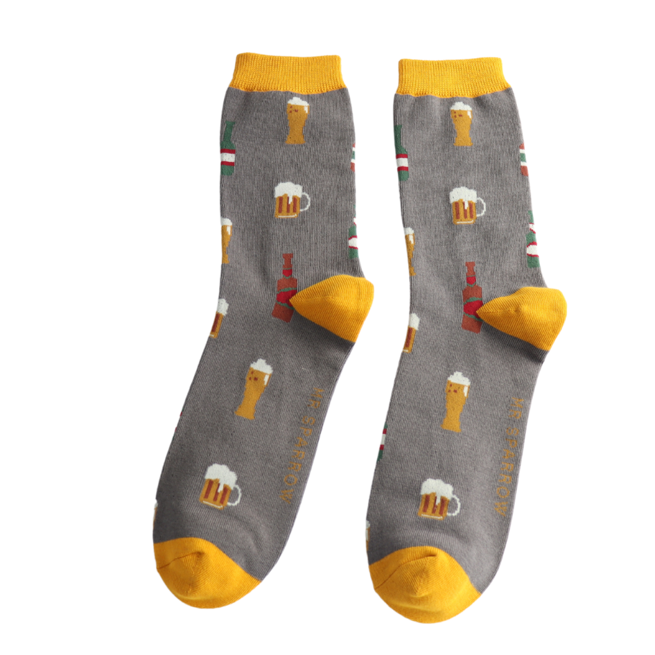 Here’s To Beer Bamboo Socks