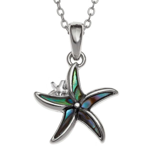 Starfish Paua Shell Necklace Starfish Paua Shell Necklace
