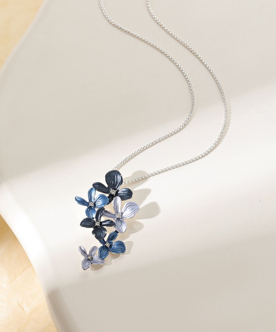 Blue Flower Pendant