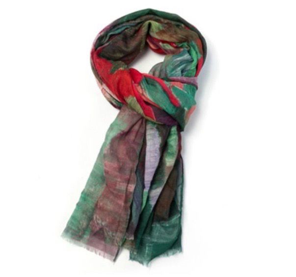 Abstract Watercolour Scarf