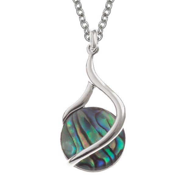 Twist Paua Shell Necklace