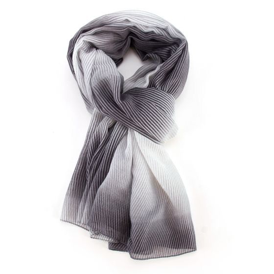 Tie Dye Stripes Scarf