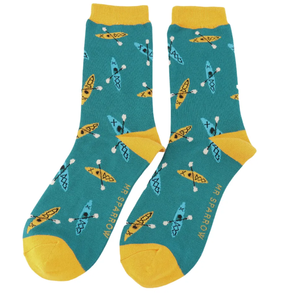 Canoes Bamboo Socks