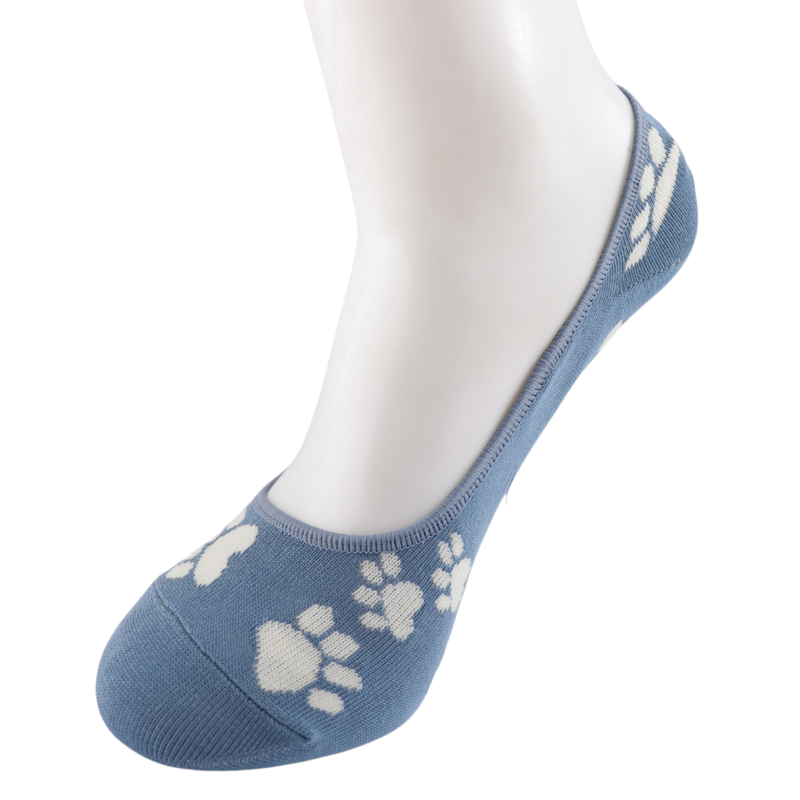 Paw Print Invisible Socks