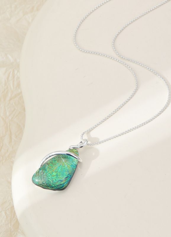 Green Blue Contemporary Pendant
