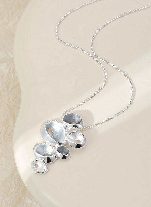 Grey And Silver Pendant